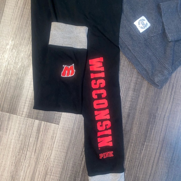 Wisconsin Badgers Hoodie and Joggers Set - Picture 3 of 13
